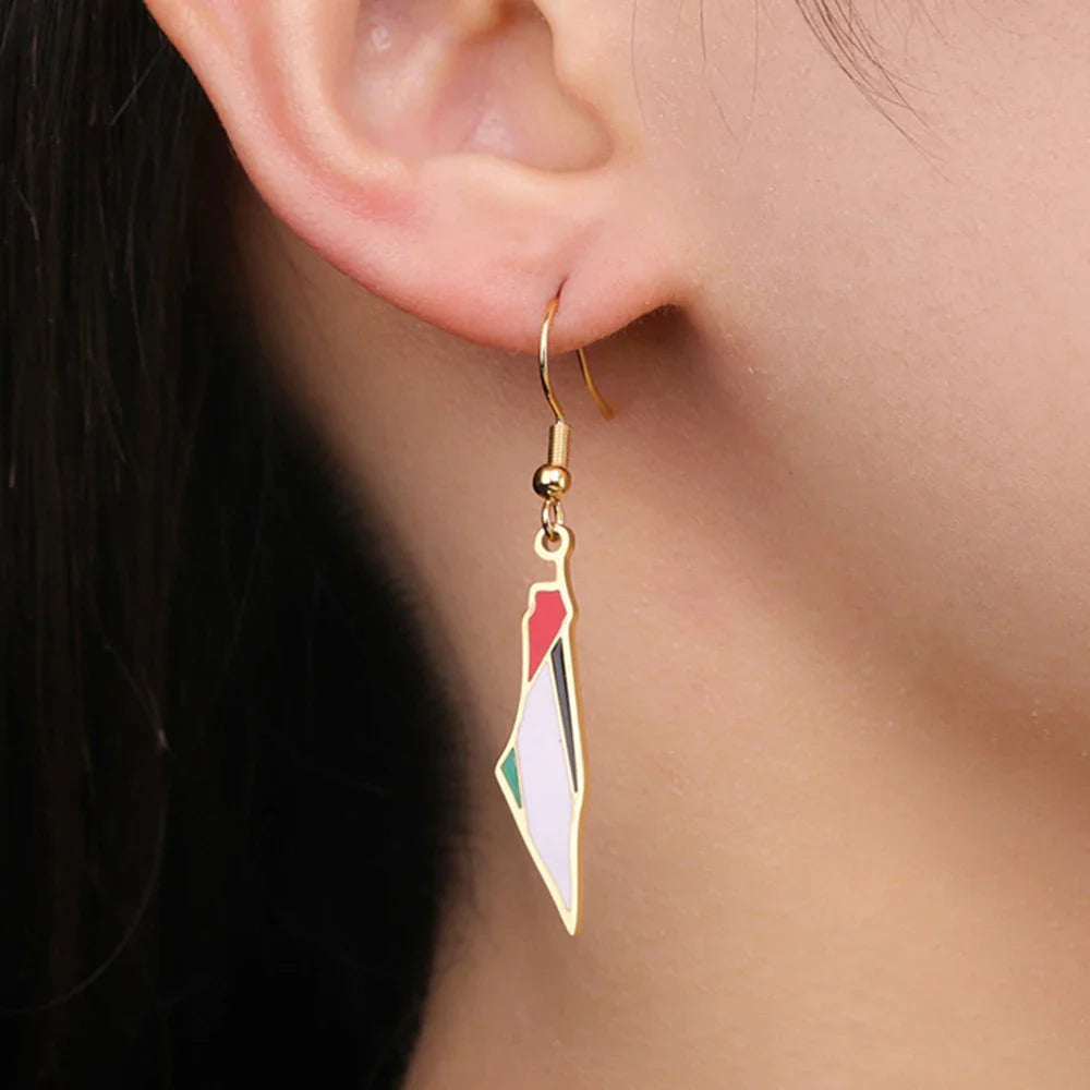 Boucle d'oreille Palestine