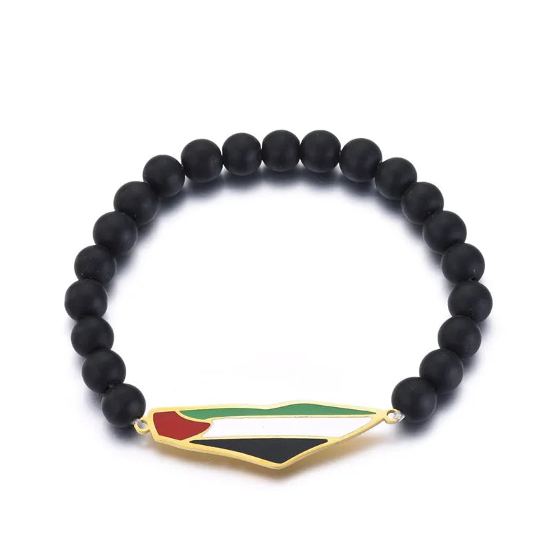 Bracelet Palestine Or Plaqué