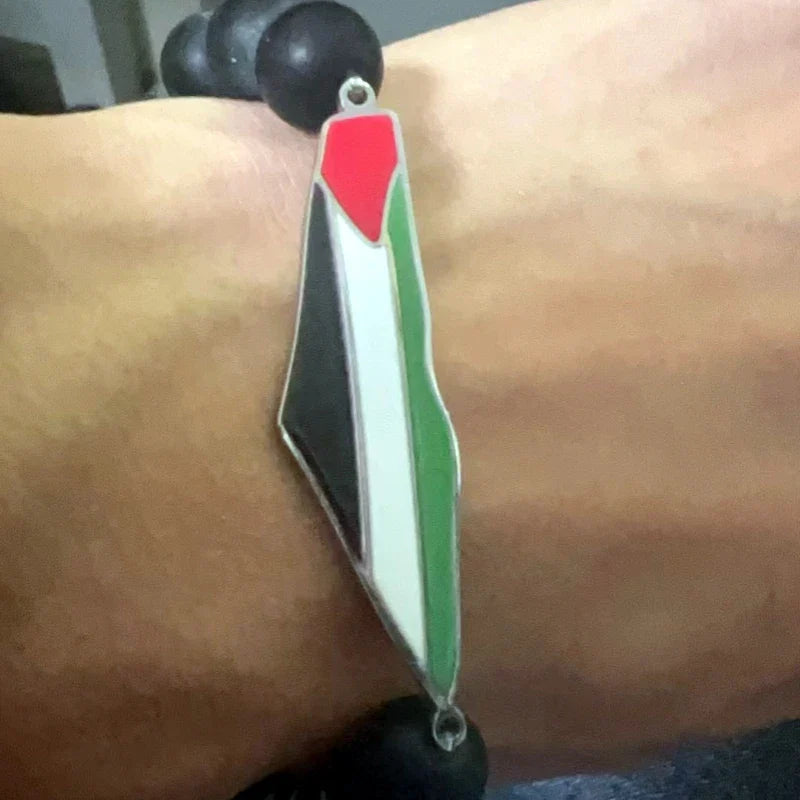 Bracelet Palestine Or Plaqué