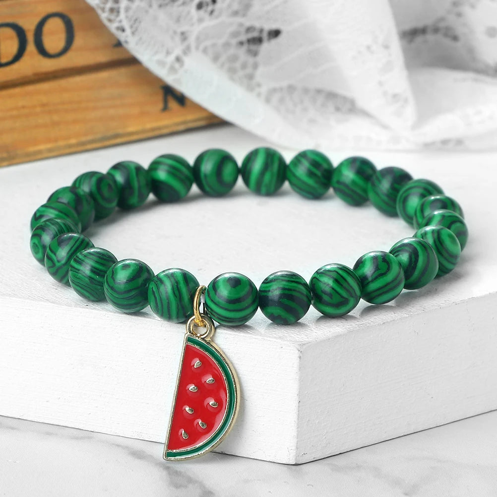 Bracelet Palestine Pasteque