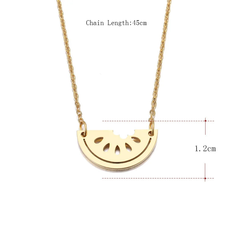 Collier Pastèque