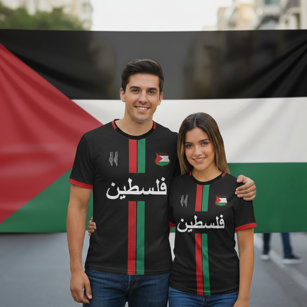 Maillot Foot Palestine pas cher