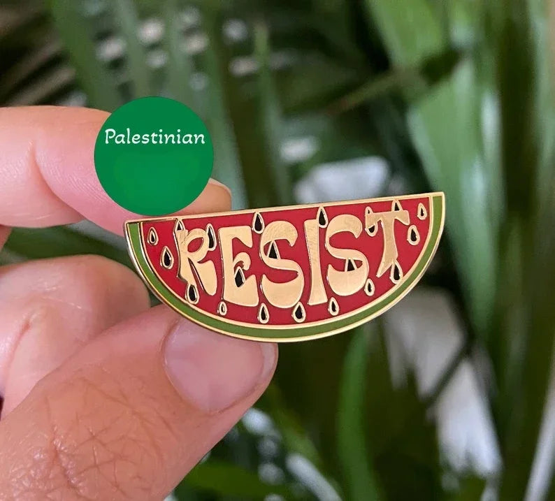 Palestine Resistance Broche