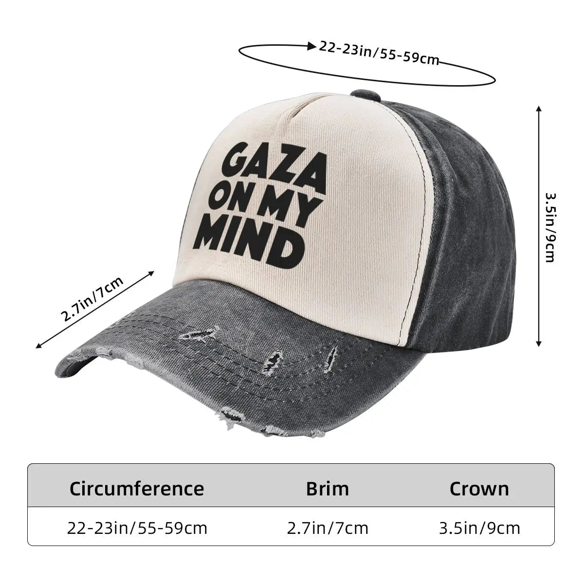 Casquette Gaza