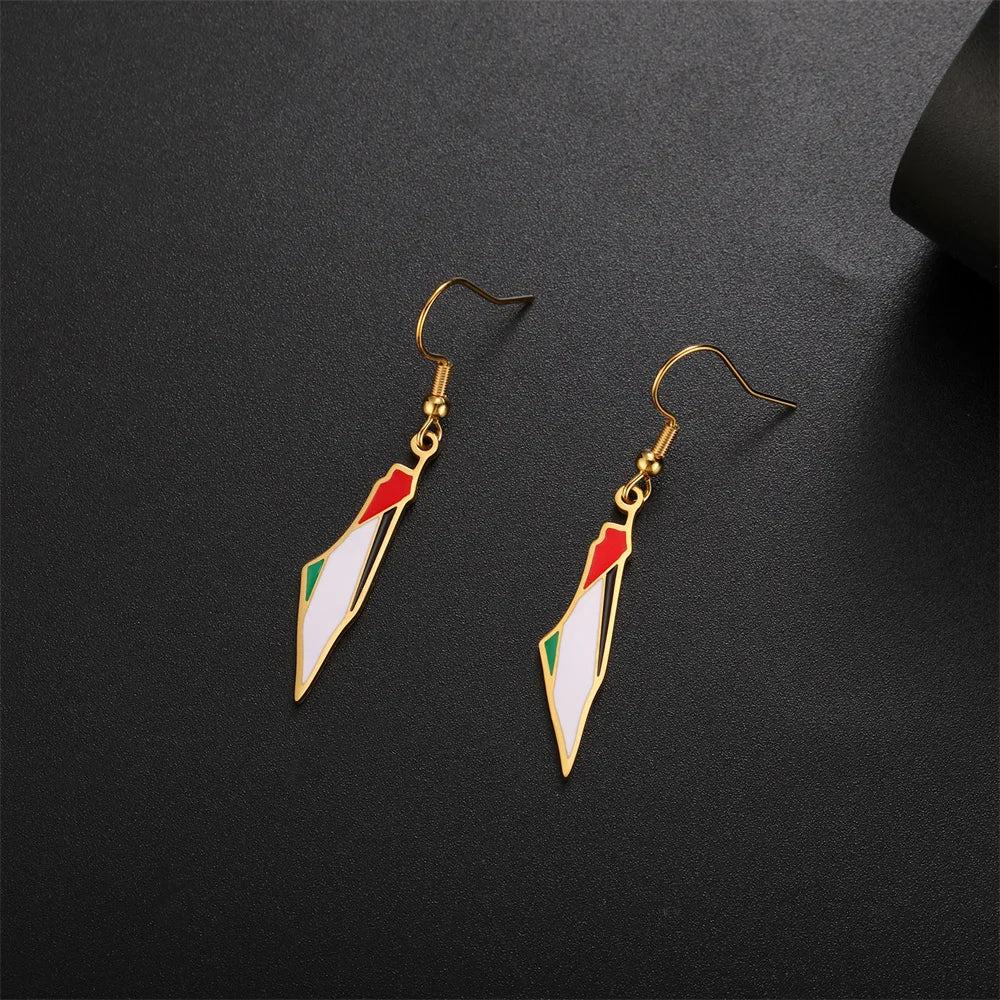 Boucle d'oreille Palestine