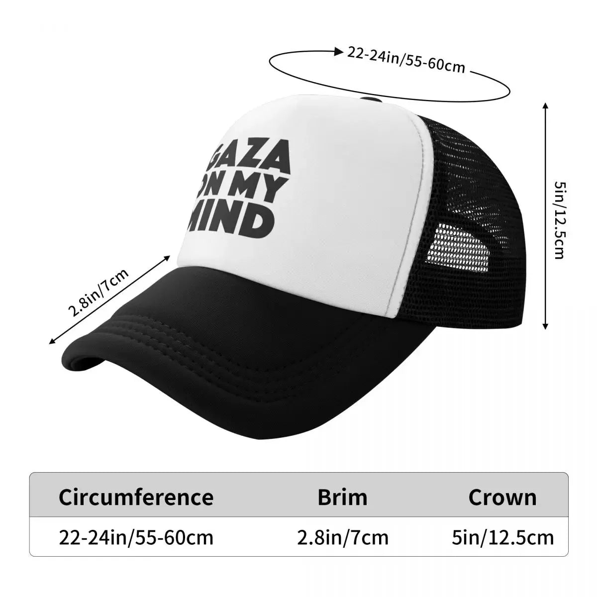 Casquette Gaza