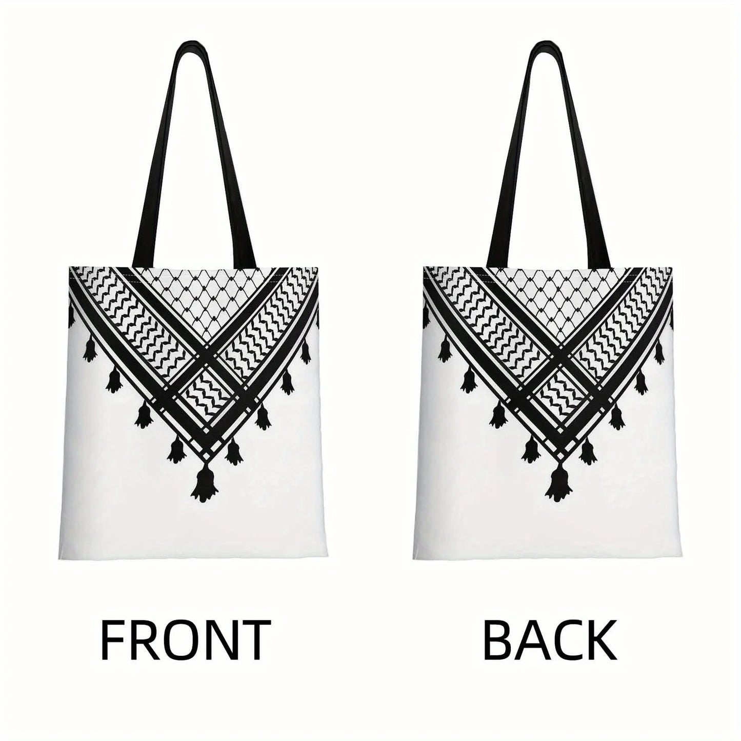 Tote Bag Palestine Keffieh