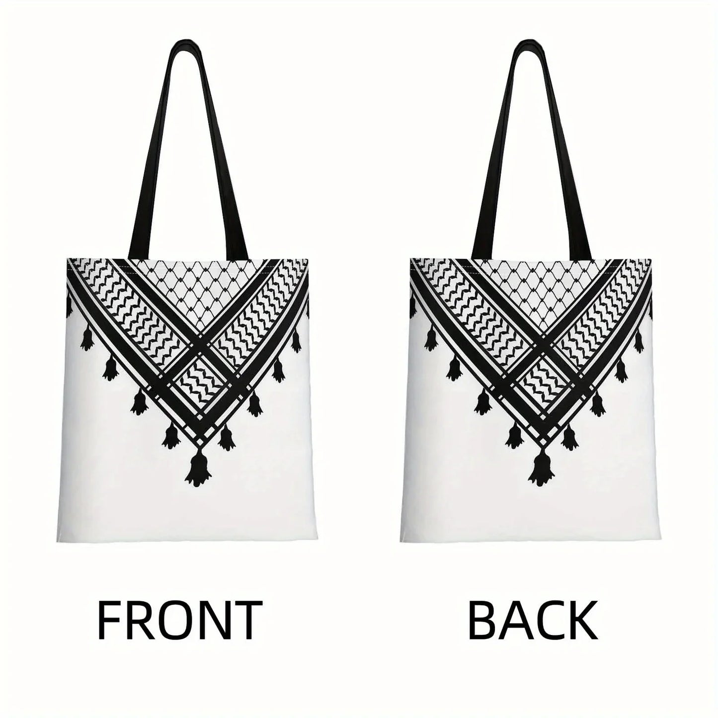 Tote Bag Palestine Keffieh