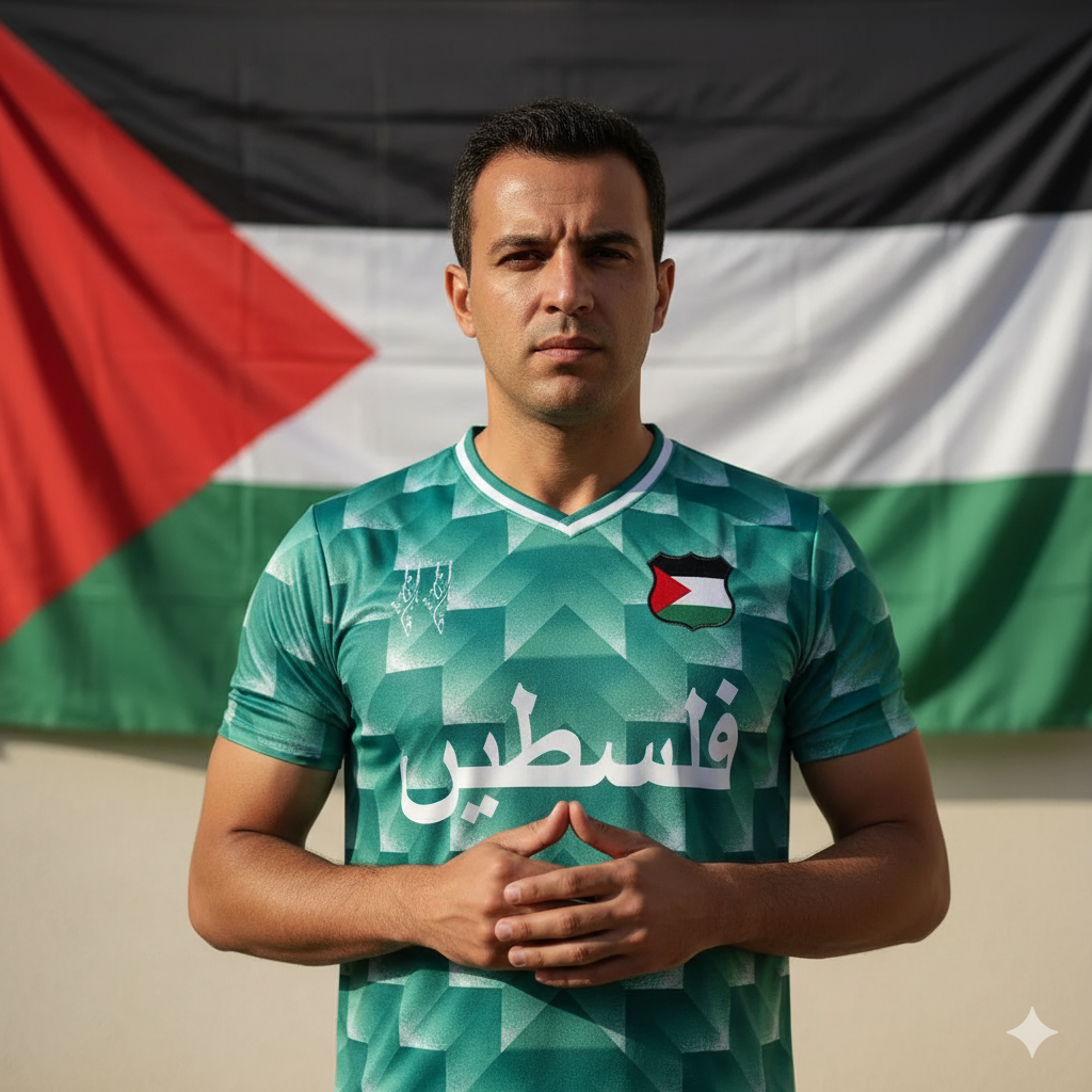 maillot palestine vert