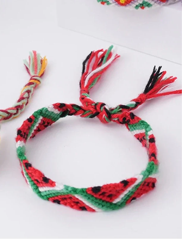 Bracelet Brésilien Pastèque