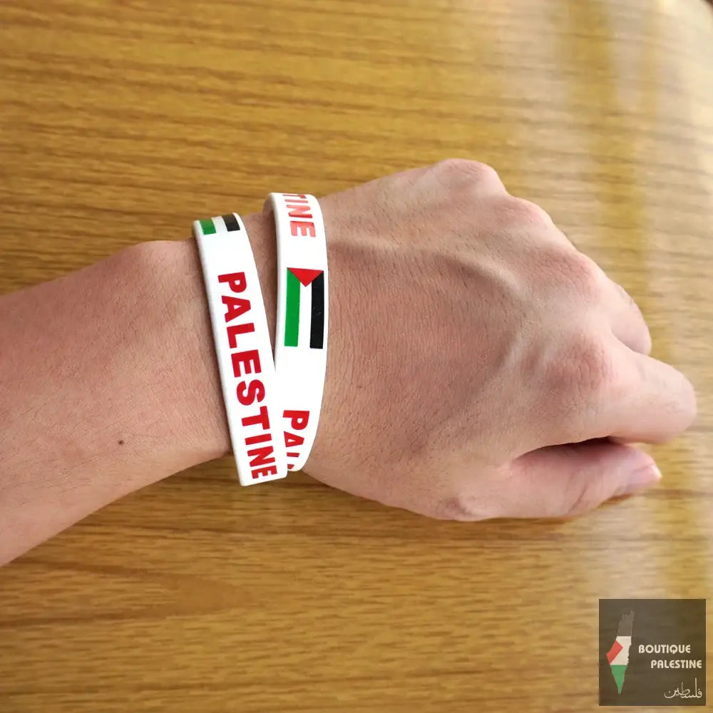 Bracelet Palestine silicone