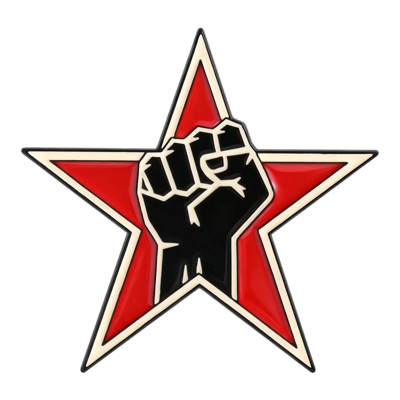 broche Etoile Rouge