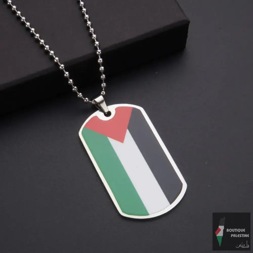 Collier Palestine Drapeau