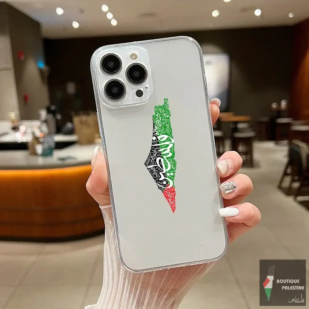 Coque Palestine iPhone 11 transparente