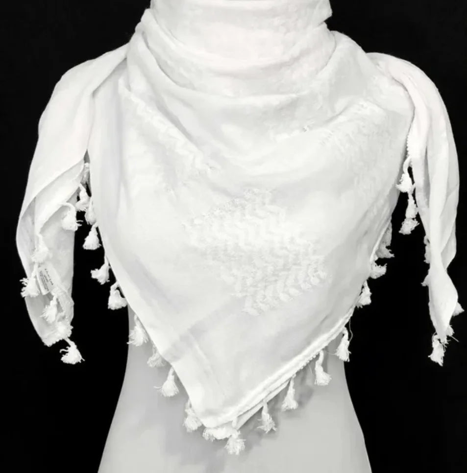 keffieh blanc