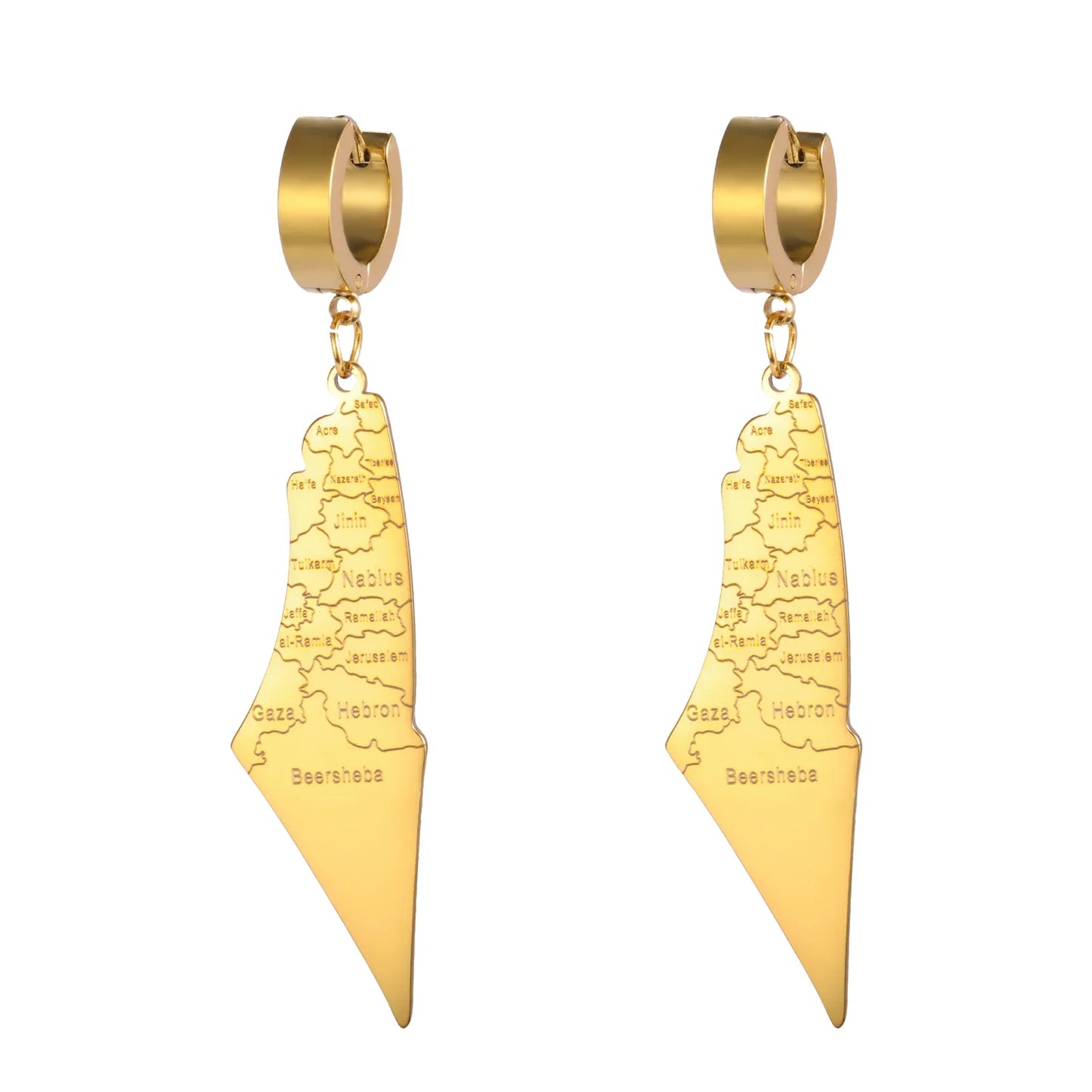 Boucle d'Oreilles Palestine