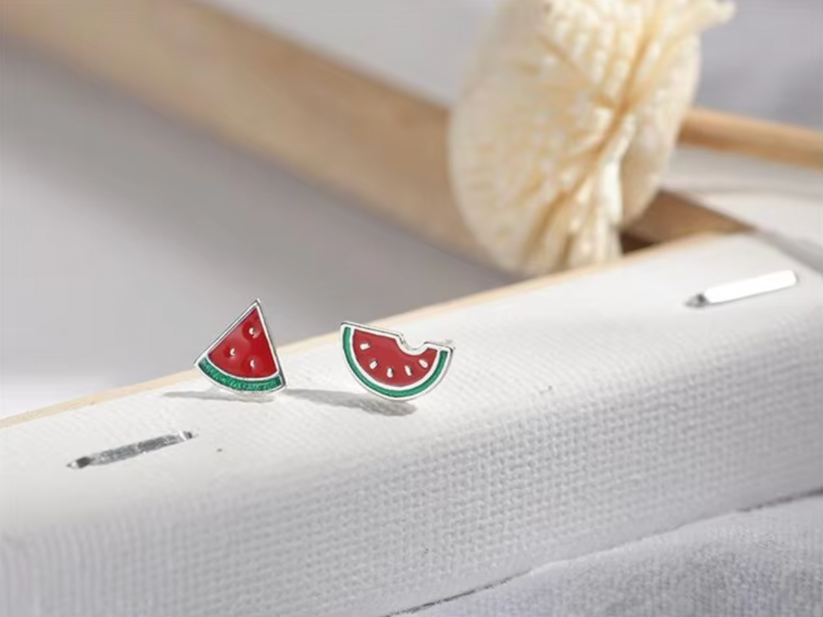 Boucle d'Oreilles palestine en argent