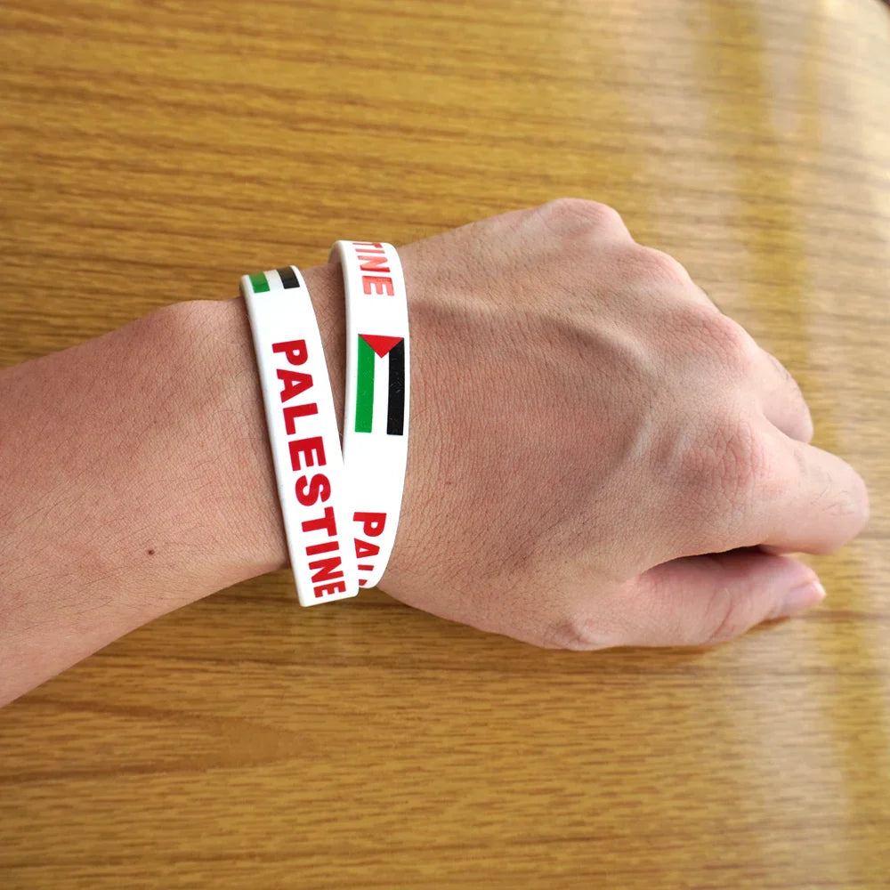 Bracelet Palestine silicone