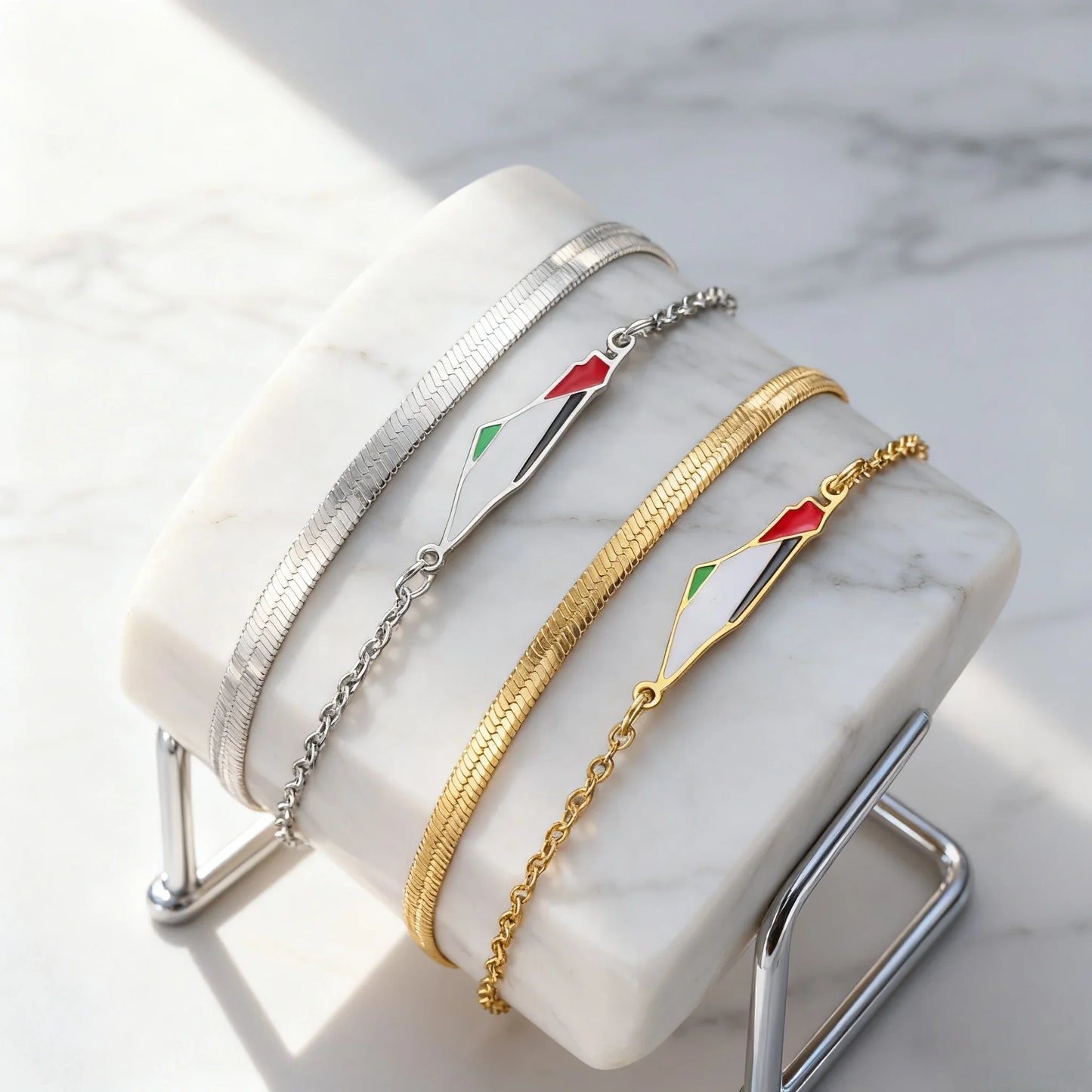 Bracelet Palestine Double