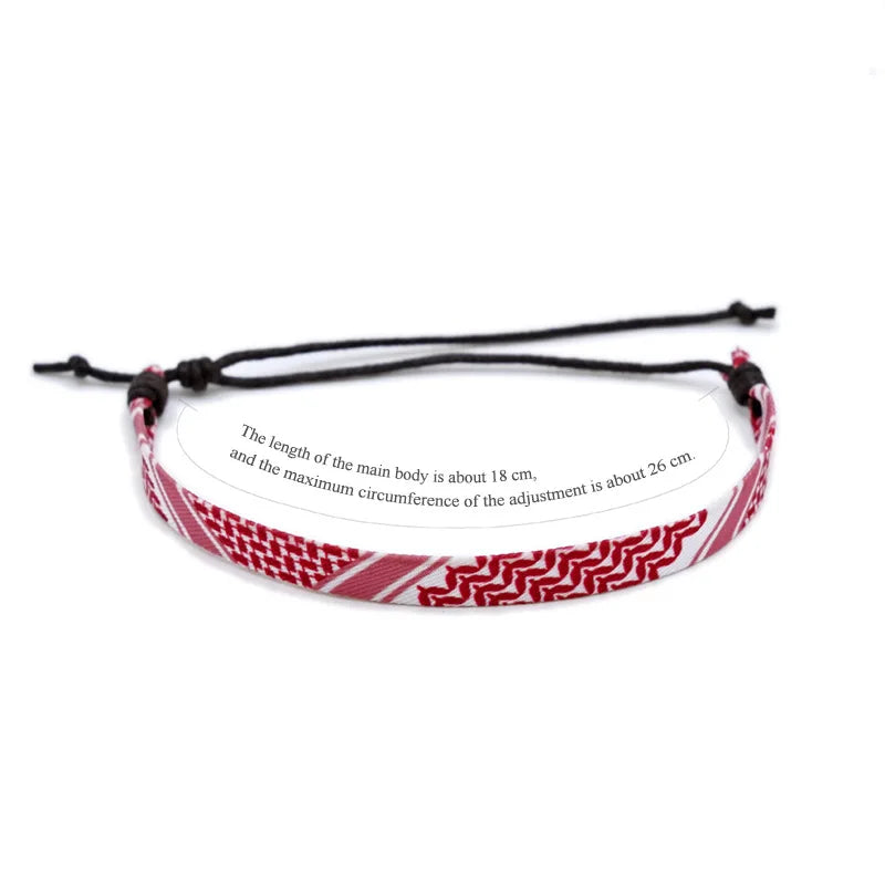 Bracelet Palestine Keffieh