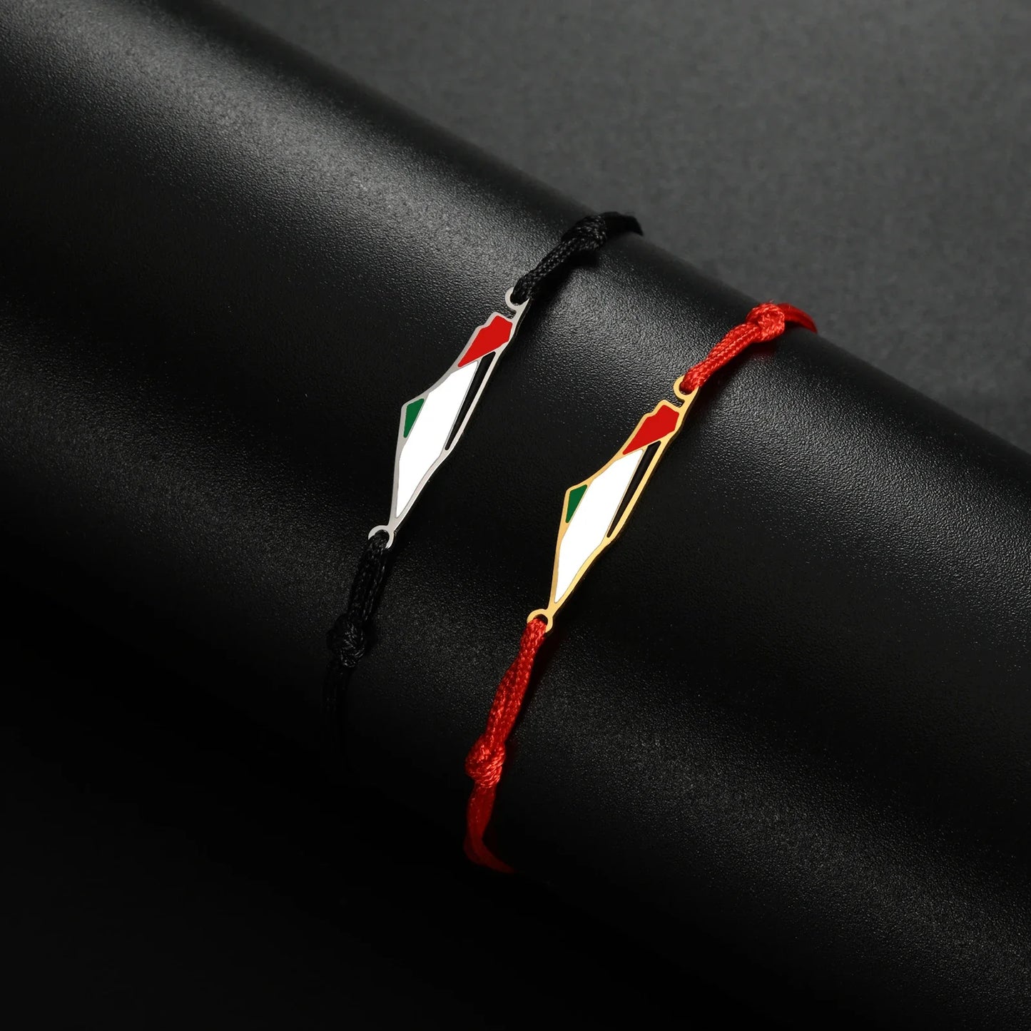 bracelet palestine tissu