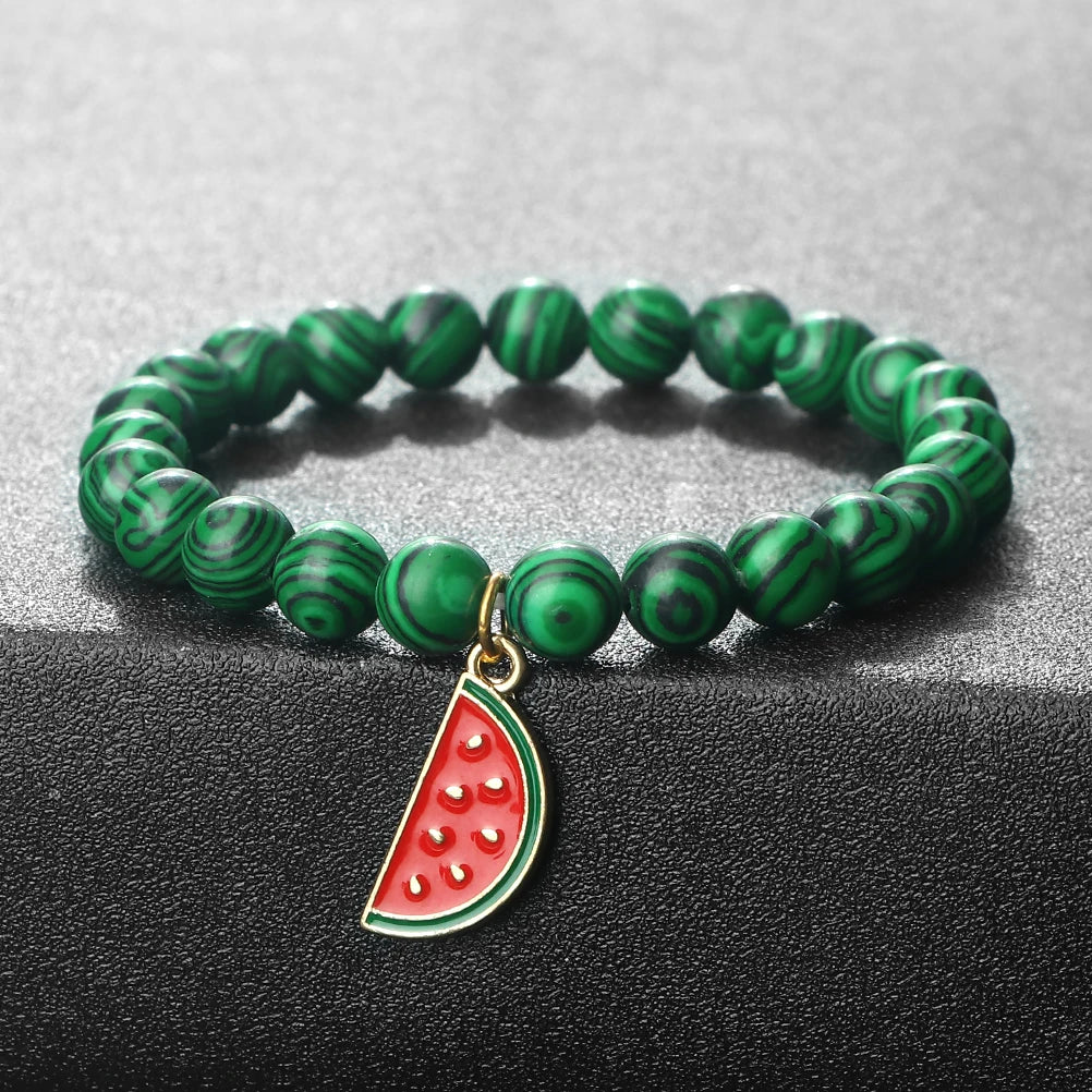 Bracelet Palestine Pasteque femme