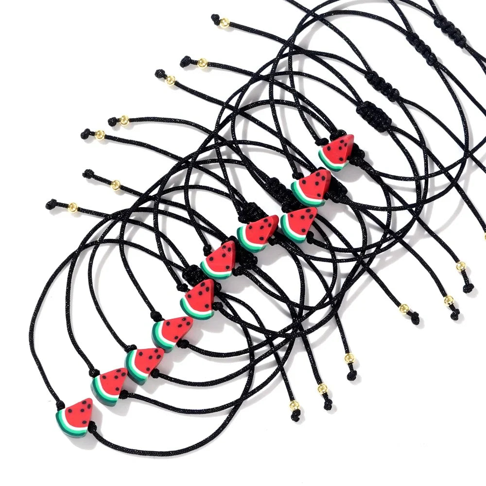 Bracelet Palestine Pasteque