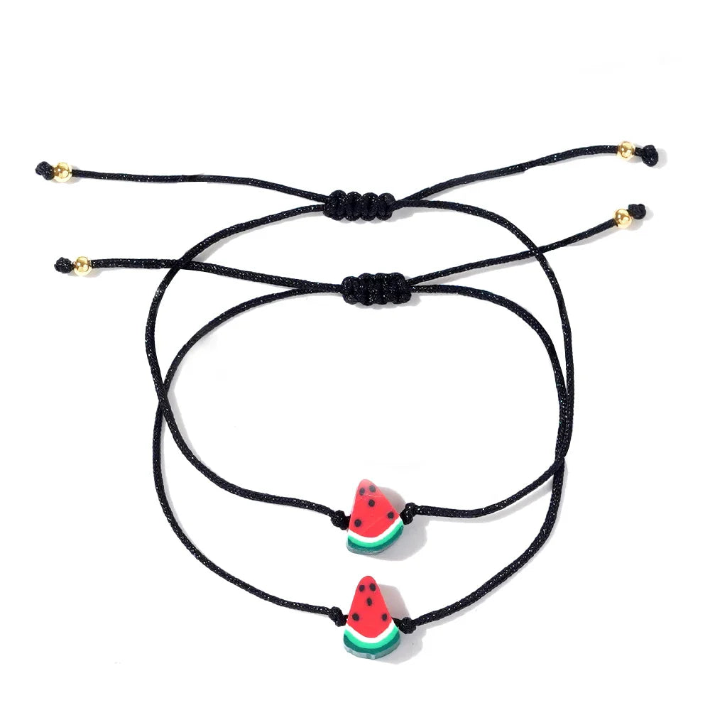 Bracelet Palestine Pasteque