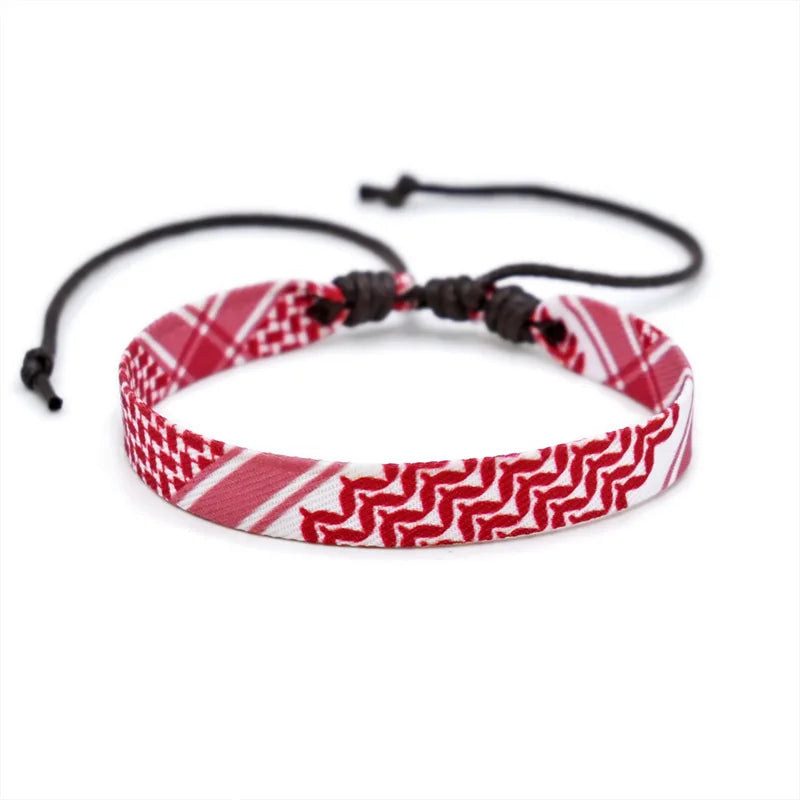 Bracelet Palestine tissu