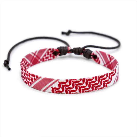 Bracelet Palestine tissu