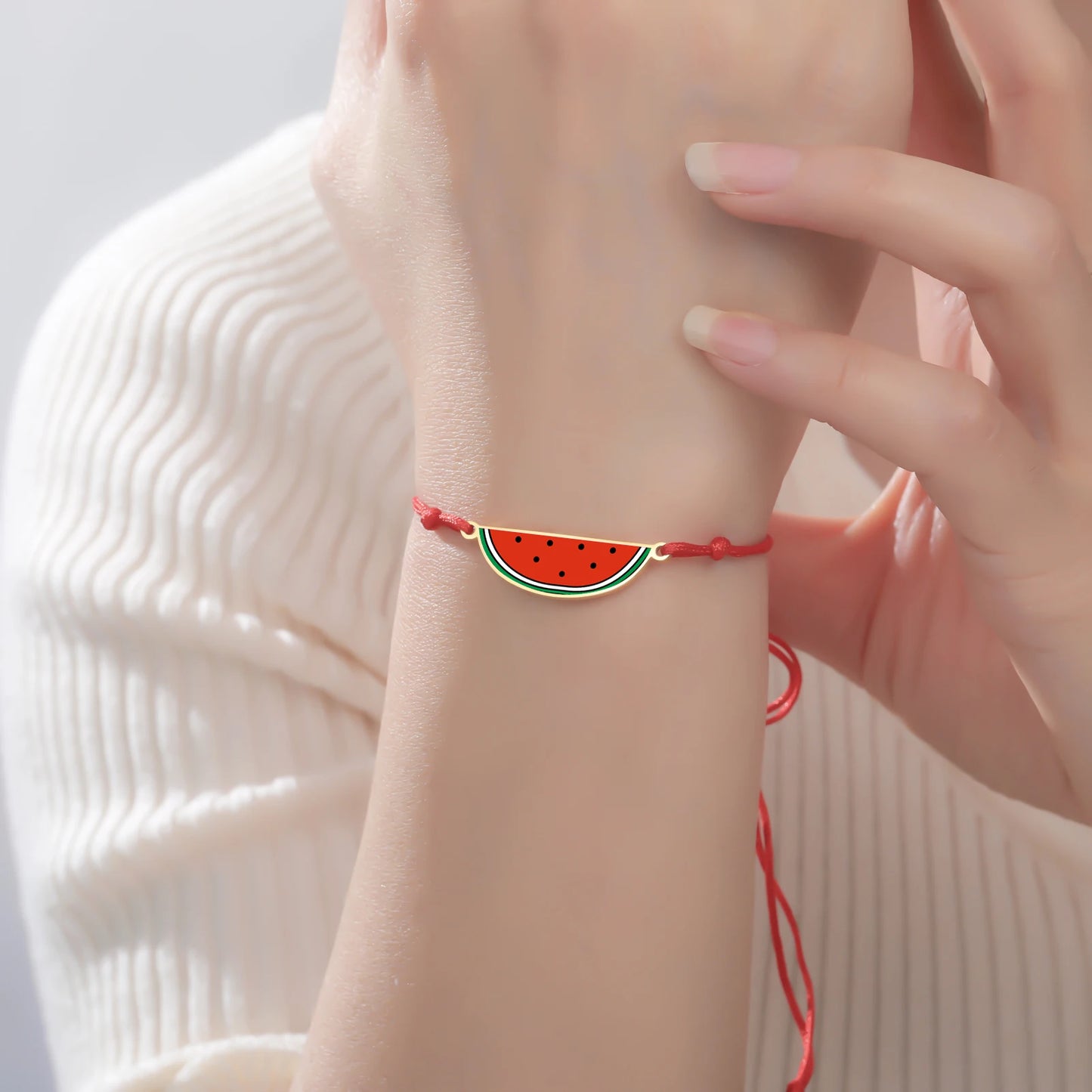 Bracelet Pastèque Femme