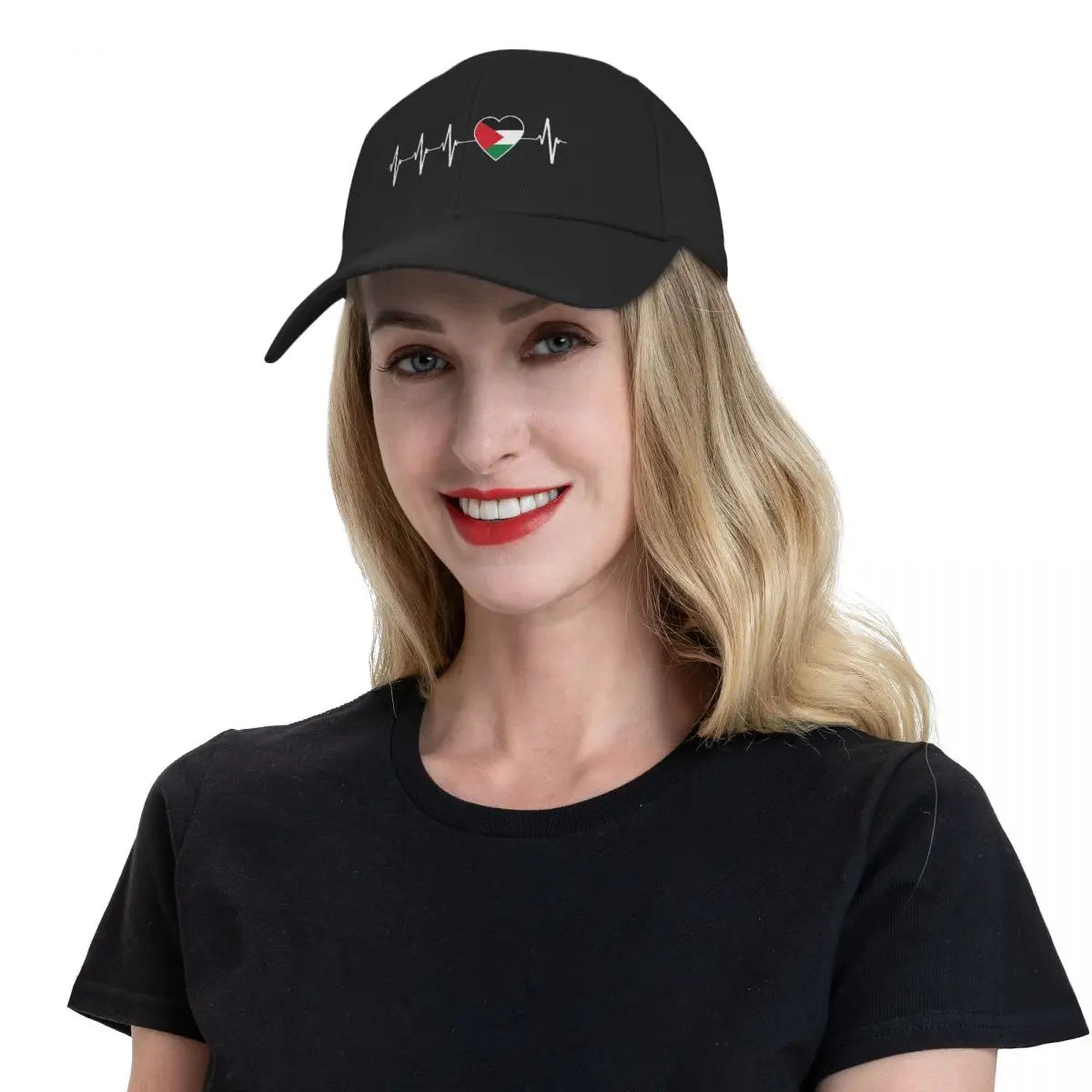 I Love Palestine Cap femme