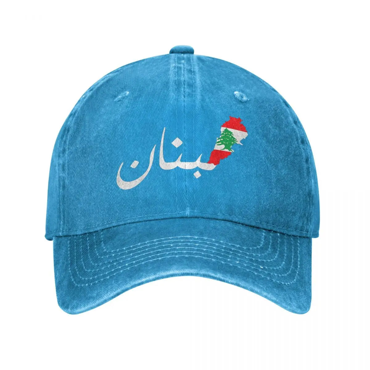 Casquette Liban bleu clair