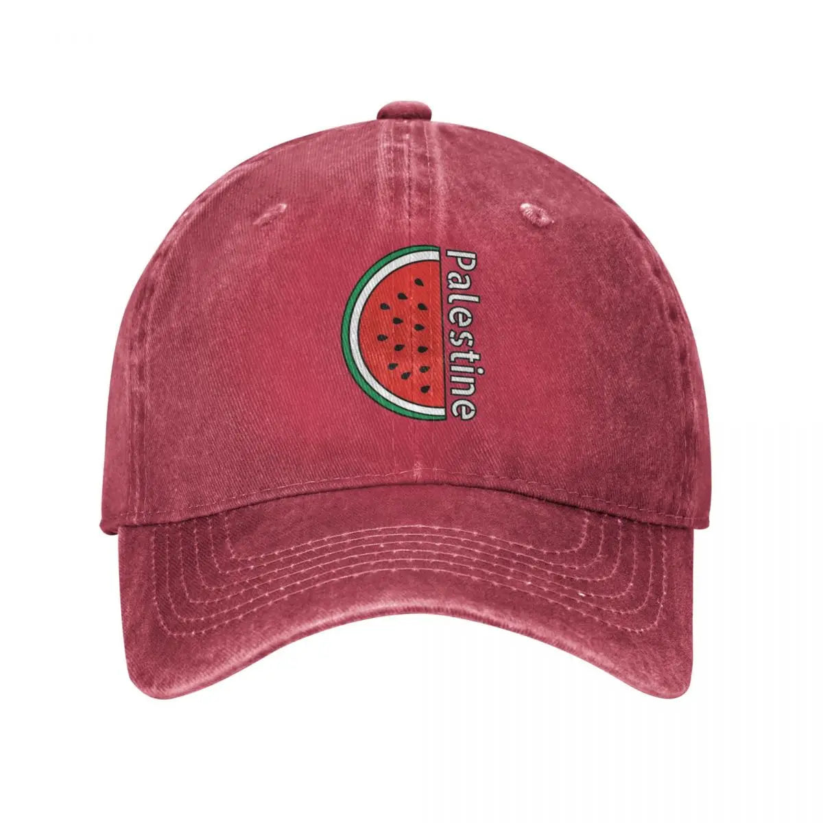 Casquette Palestine Free rouge