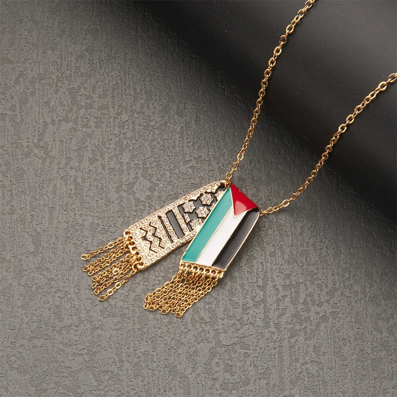 Collier Palestine Femme