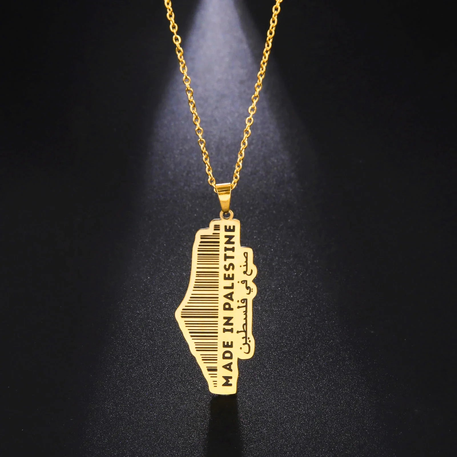 Collier Made in Palestine or