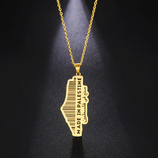 Collier Made in Palestine or