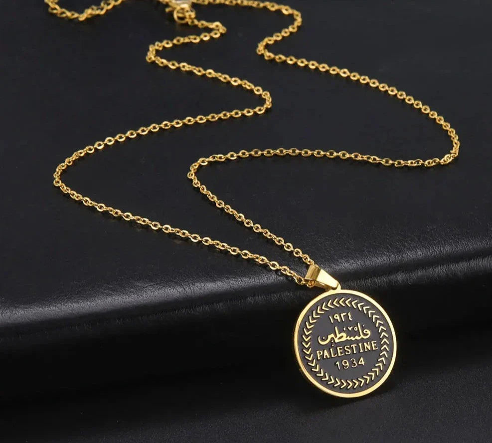 Collier Palestine Or