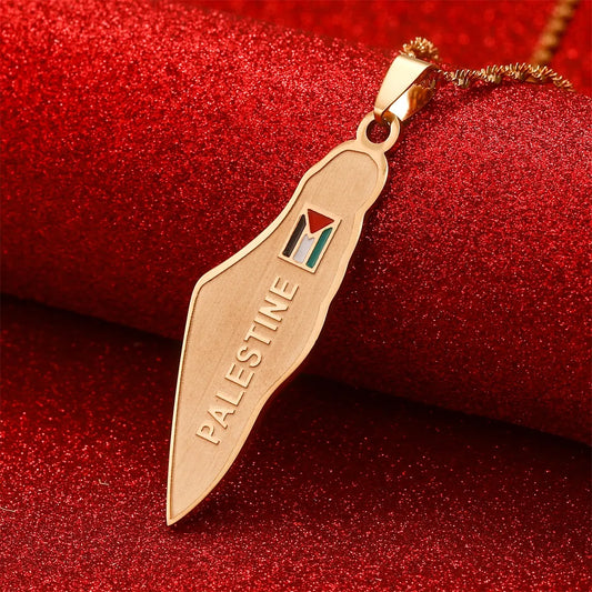 Collier Palestine Homme