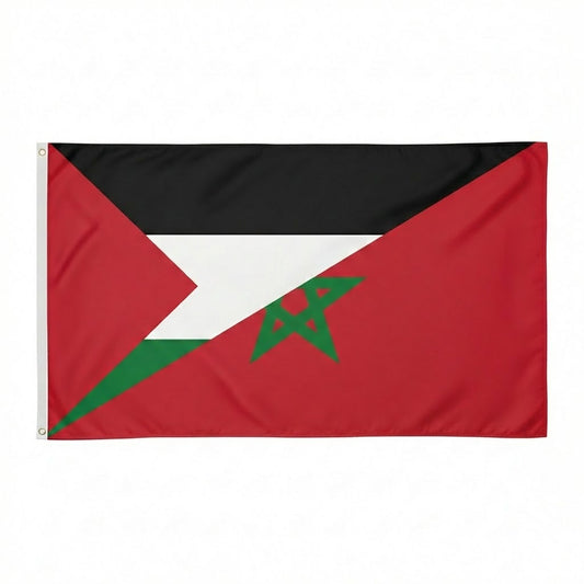 Drapeau palestine maroc