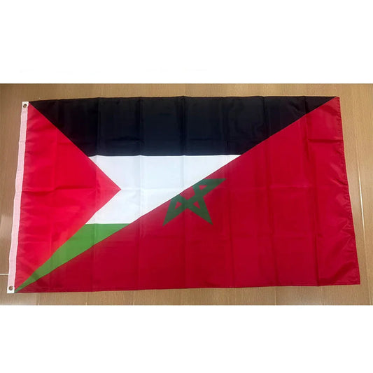 Drapeau Maroc Palestine