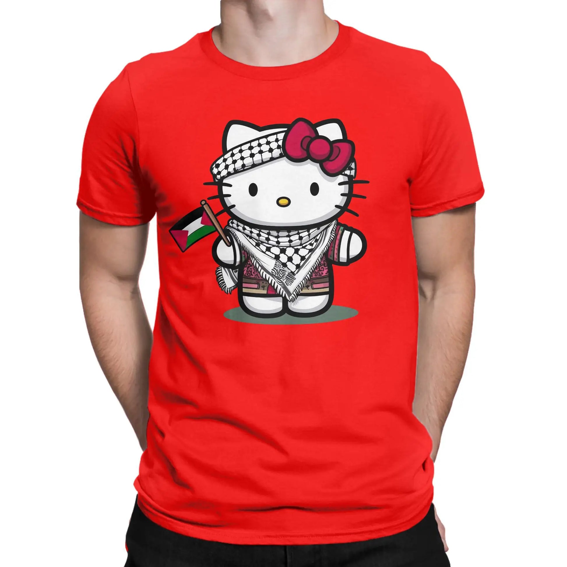 Hello Kitty Palestine T shirt