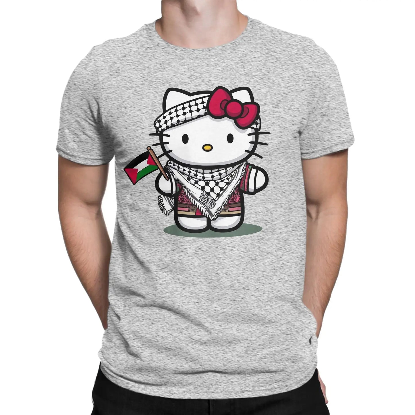 Hello Kitty Palestine T shirt