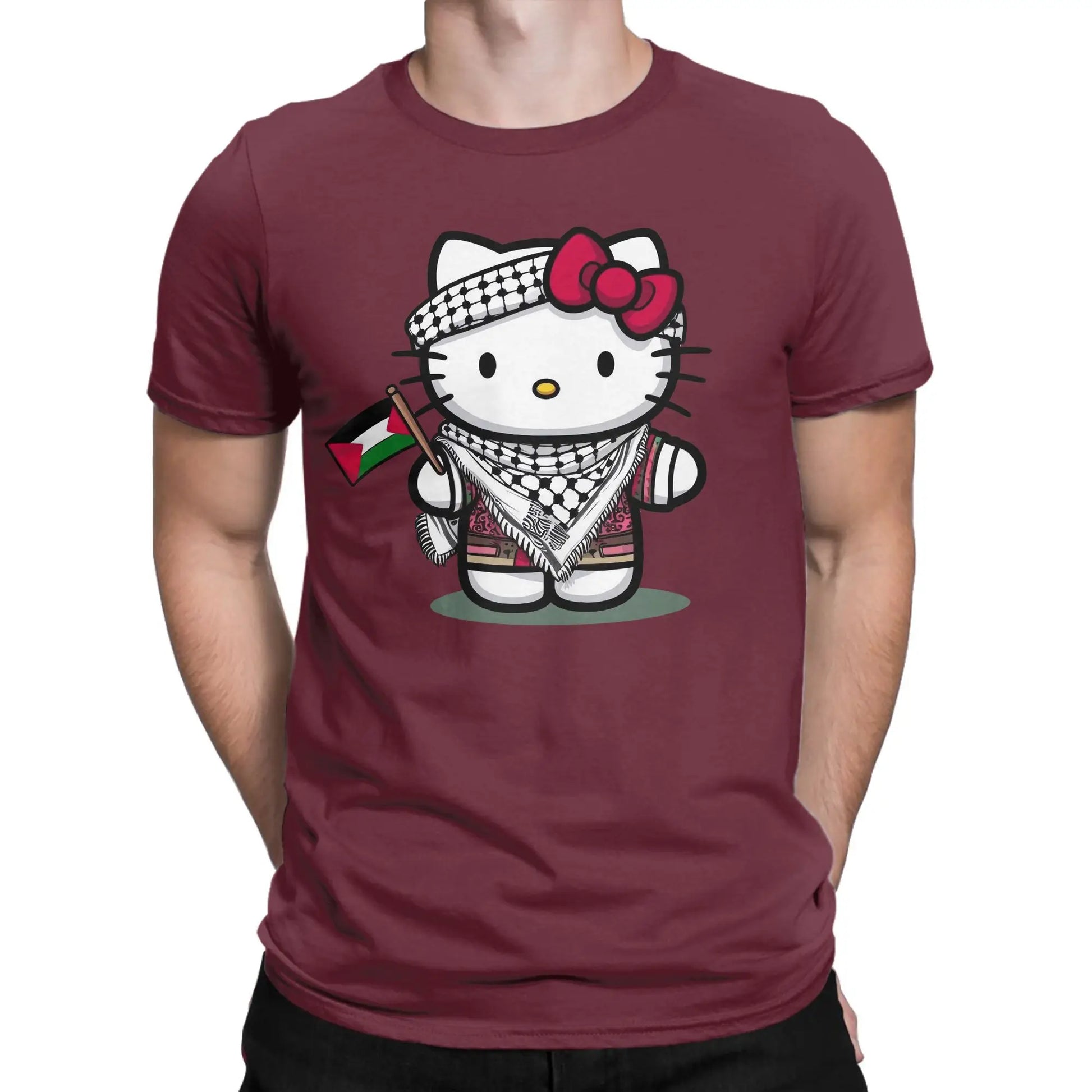 Hello Kitty Palestine T shirt