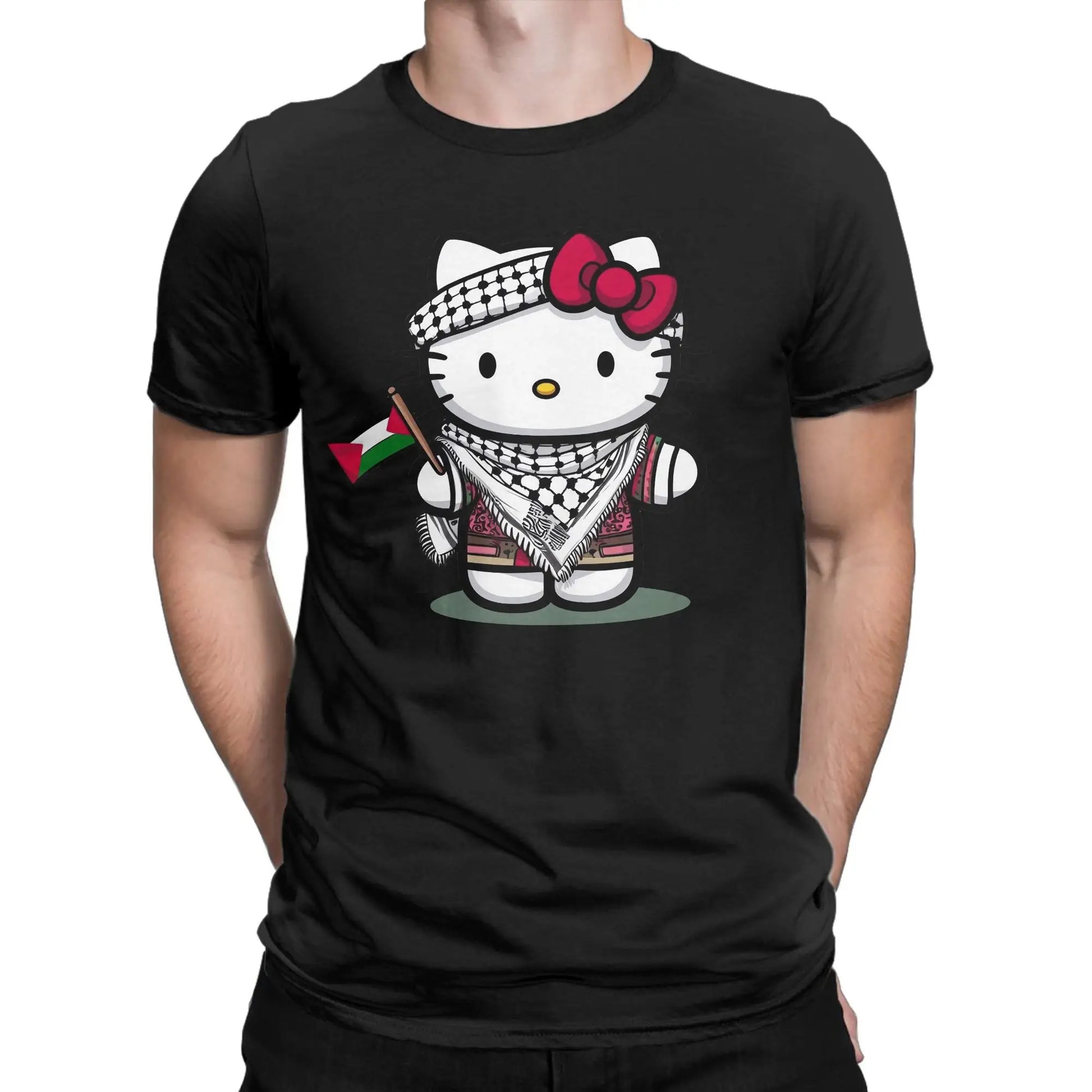 Hello Kitty Palestine T shirt