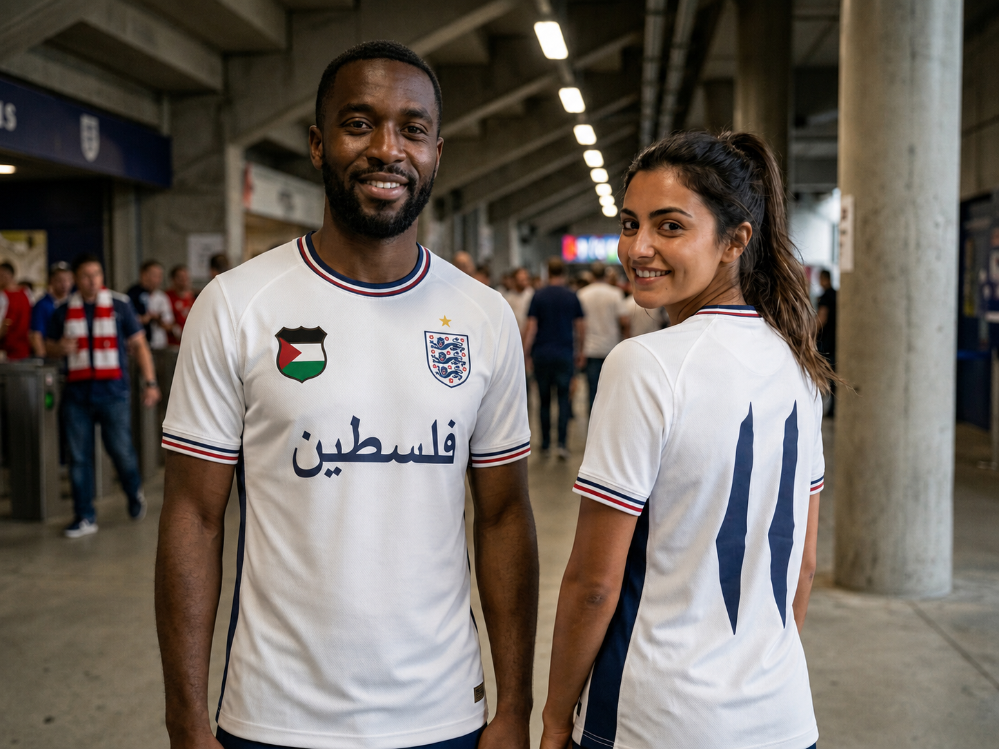 Maillot Angleterre Palestine Coupe du Monde 2026
