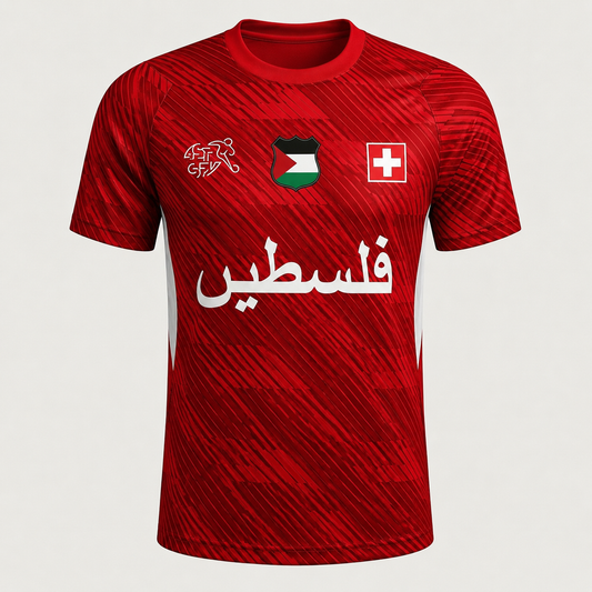 Maillot Suisse Palestine Coupe du Monde 2026 