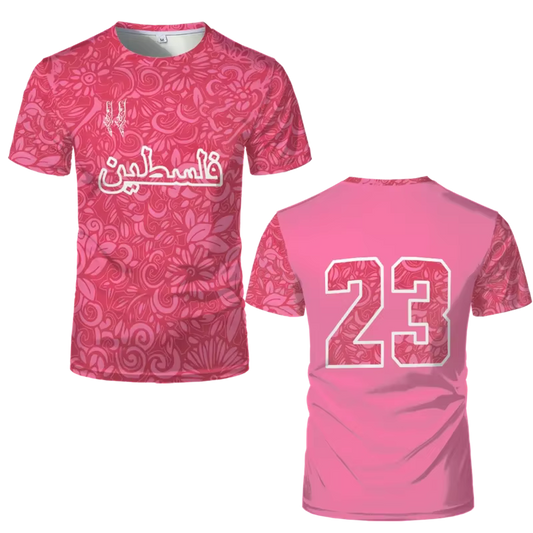maillot palestine rose