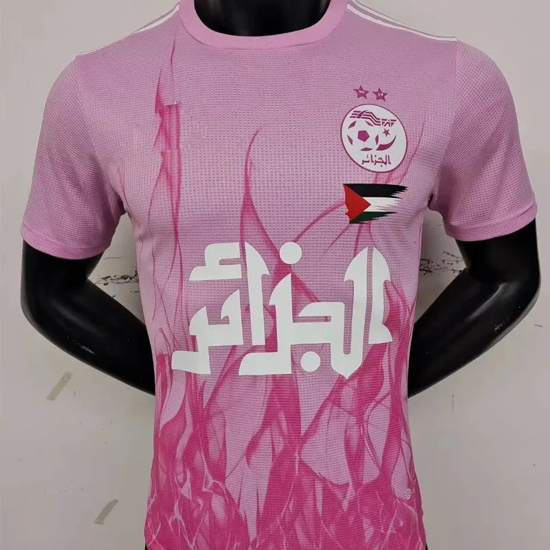 Maillot soutien Palestine Algerie rose