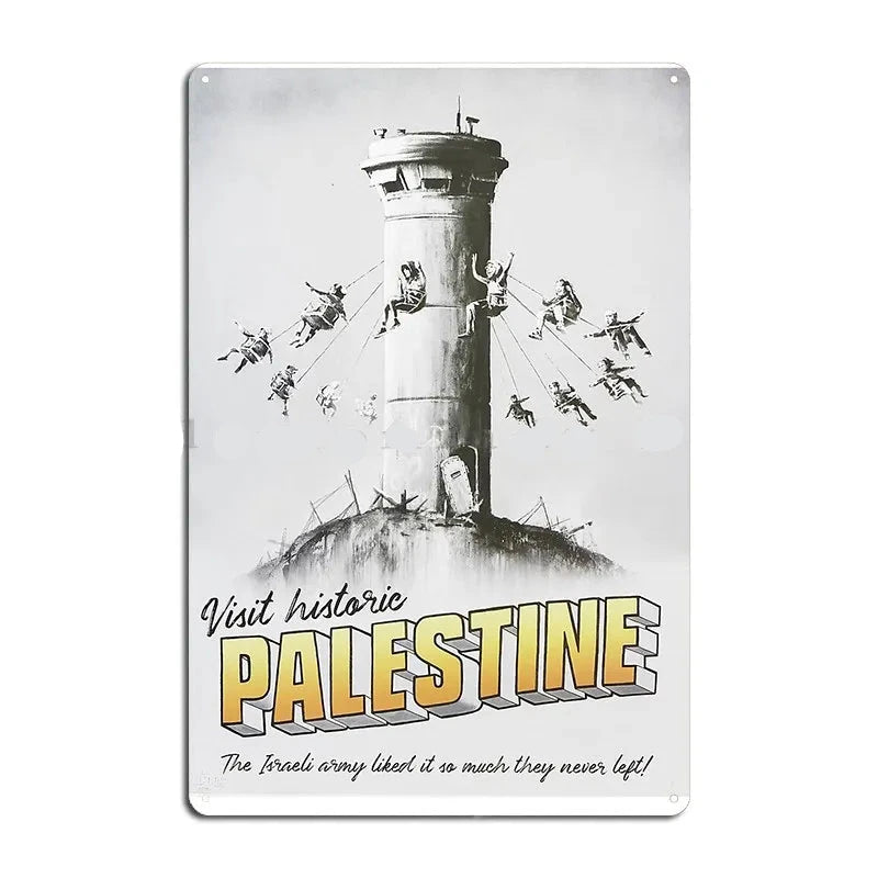 Bansky Visit Palestine Poster